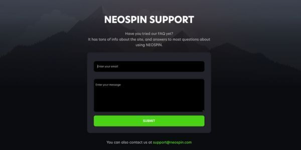 Neospin Support