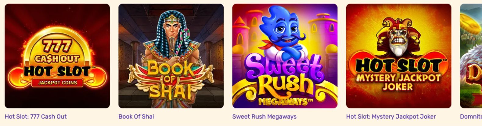 Games Let's Lucky Casino