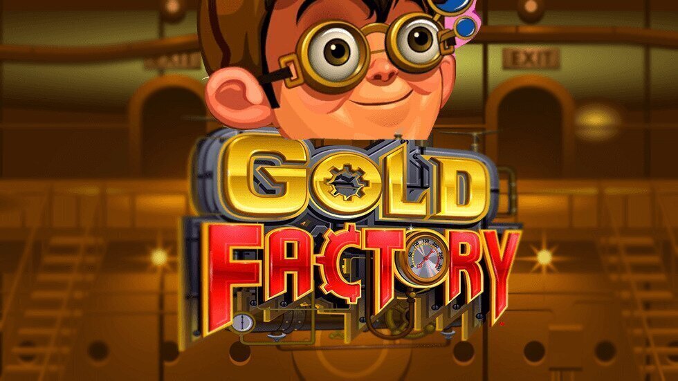 gold factory slot logo