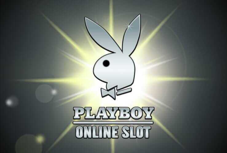 playboy logo with online slots written underneath
