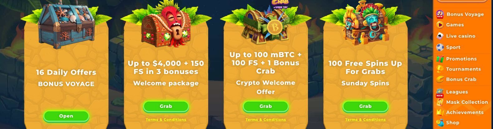 This is a pic of Wazamba Online Casino Bonuses