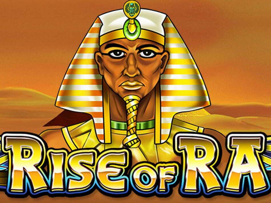 Rise of Ra slots logo
