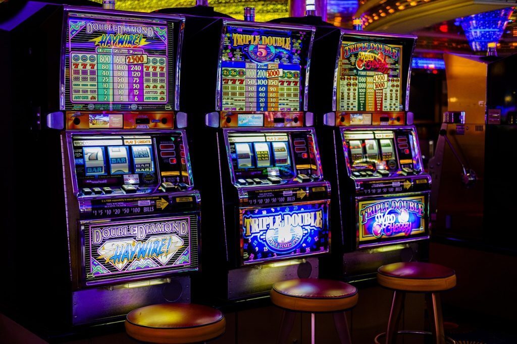 pokie machines in a casino