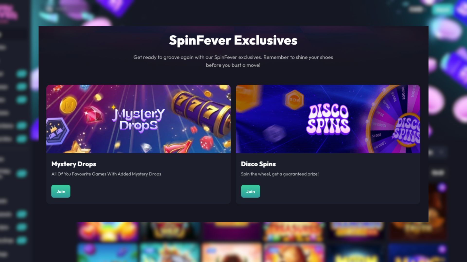 SpinFever Casino Bonuses & Promotions