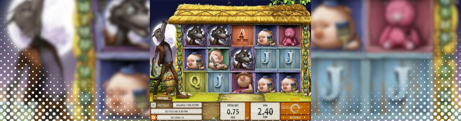 This is a pic of Big Bad Wolf Pokies Games by Quickspin
