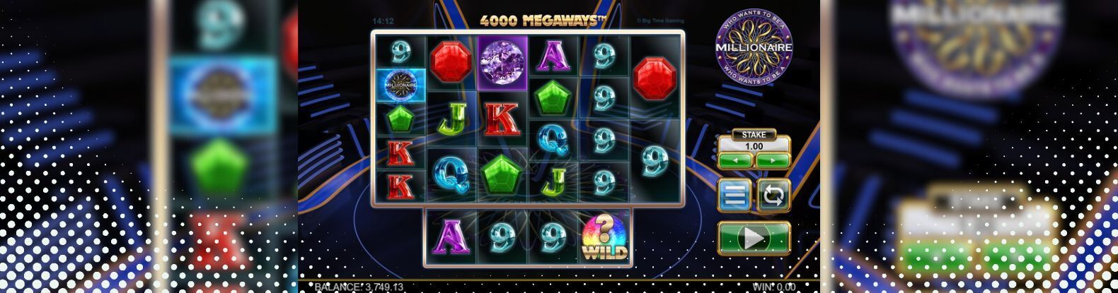 This is a screenshot of Who wants to be a millionaire Pokies Game by Real Time Gaming