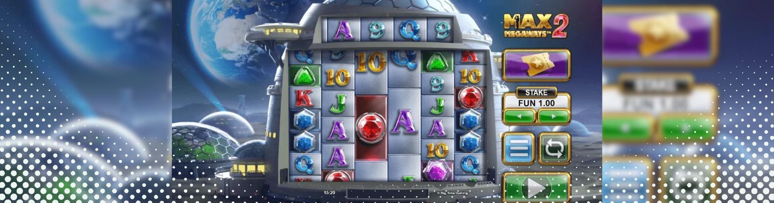 This is a screenshot of Max Megaways 2 Pokies Game by Big Time Gaming