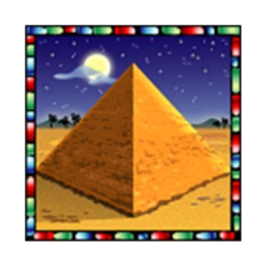 Cleopatra's Gold Pyramid Symbol