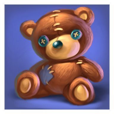 Goldilocks Teddy Bear Symbol