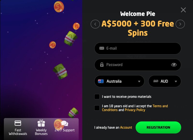 Sign up to Stay Casino in a few easy steps